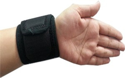 Acco Wrist Band Neoprene Fitness Band(Black)