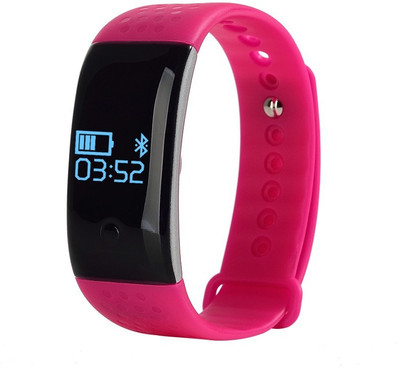 Maya Heart Rate Monitor Fitness Band(Pink, Pack of 1)