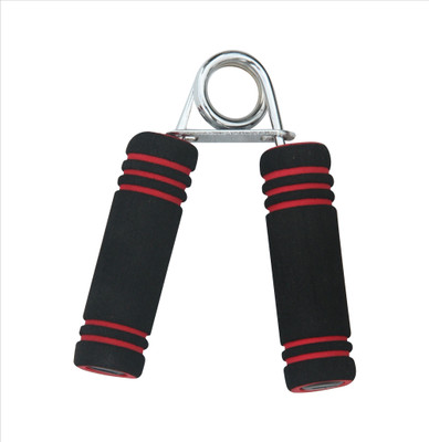 HAWK Grooved Hand Grip/Fitness Grip(Black)