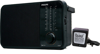 Philips IN-RL205/N FM Radio(Black)