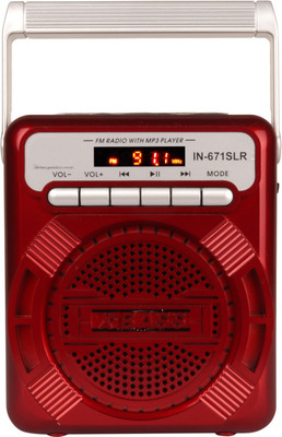 Yuvan IN-671SLR Solar USB/ SD Player With FM Radio(Multicolor)