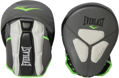 Everlast Punch Mitts Focus Pad(Grey, Green)
