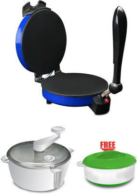 Spice Maxx Spice Maxx Roti Maker Roti/Khakhra Maker(Blue, Red, Cheery, Silver)