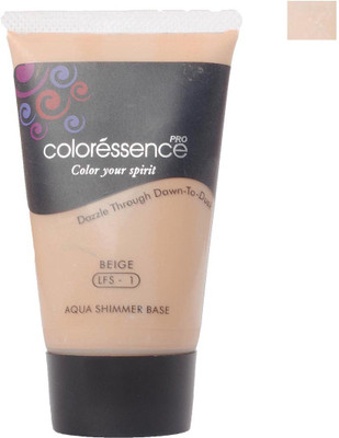 Coloressence Aqua Shimmer Base Foundation(Beige With Shimmer, 35 ml)