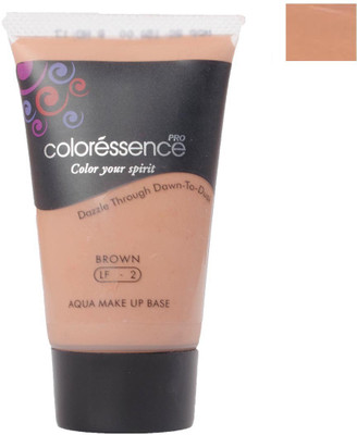 Coloressence Aqua Makeup Base Foundation(Brown, 35 ml)