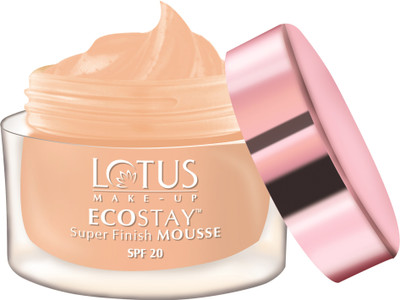 Lotus Make-up Ecostay Super Finish Mousse SPF20 - Bright Angel, M2 Foundation(Bright Angel, 15 g)
Lotus Make-up Ecostay Super Finish Mousse SPF20 - Bright Angel, M2 Foundation(Bright Angel, 15 g)