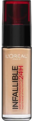 L'Oreal Paris Infaillible 24H Stay Fresh Foundation(200 Sable Dore Golden Sand, 30 ml)
L'Oreal Paris Infaillible 24H Stay Fresh Foundation(200 Sable Dore Golden Sand, 30 ml)