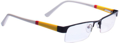 HyderabadOpticians Half Rim Rectangle Frame(50 mm