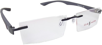 Velvette Rimless Rectangle Frame(51 mm