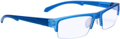 HyderabadOpticians Half Rim Rectangle Frame(50 mm