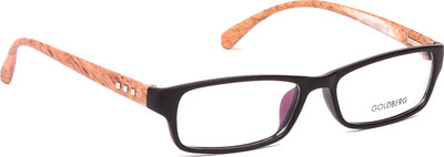 Gold Berg Full Rim Wayfarer Frame(52 mm