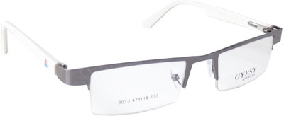 Velvette Half Rim Rectangle Frame(51 mm