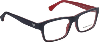 Emporio Armani Full Rim Wayfarer Frame(55 mm