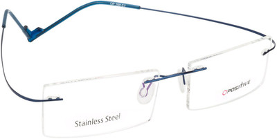 O Positive Rimless Rectangle Frame(50 mm