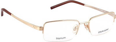 Cour Carre Half Rim Rectangle Frame(52 mm