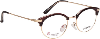 Gold Berg Full Rim Cat-eyed Frame(49 mm