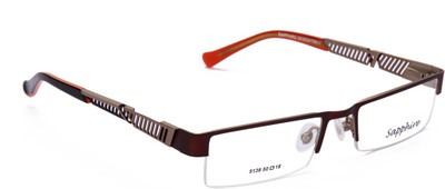 Sapphire Half Rim Rectangle Frame(50 mm