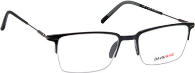 David Blake Half Rim Rectangle Frame(50 mm