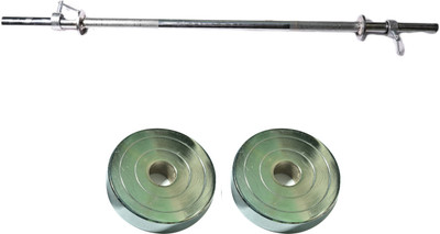Royal 1.5kg_ 2pc_Chrome_Silver_Plate+3ft_1pc_Straight_rod_withlock Silver Bar & Plate Combo(4 kg)
Royal 1.5kg_ 2pc_Chrome_Silver_Plate+3ft_1pc_Straight_rod_withlock Silver Bar & Plate Combo(4 kg)