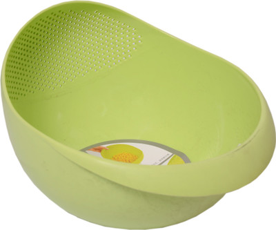Leo's Plastic Fruit & Vegetable Basket(Green)