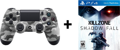 Sony DualShock 4 Controller and Killzone Shadowfall Bundle Gamepad(Black, Grey, For PS4)
Sony DualShock 4 Controller and Killzone Shadowfall Bundle Gamepad(Black, Grey, For PS4)