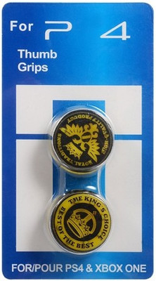 Hytech Plus Yellow King's Choice Designer Series Thumb Grip Gaming Accessory Kit(Yellow, For PS4, Xbox One, Xbox 360, PS3)
Hytech Plus Yellow King's Choice Designer Series Thumb Grip Gaming Accessory Kit(Yellow, For PS4, Xbox One, Xbox 360, PS3)