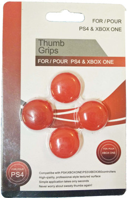 Hytech Plus Red Deluxe Set Of 4 Thumb Grips Gaming Accessory Kit(Red, For PS4, Xbox One, Xbox 360, PS3)
Hytech Plus Red Deluxe Set Of 4 Thumb Grips Gaming Accessory Kit(Red, For PS4, Xbox One, Xbox 360, PS3)