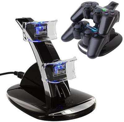 HDE Hde Led Black Dual Controller Charging Stand Station Gaming Accessory Kit(Black, For PS3)
HDE Hde Led Black Dual Controller Charging Stand Station Gaming Accessory Kit(Black, For PS3)
