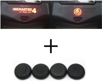 Al Pacino Uncharted 4 Dualshock 4 led light bar decal sticker & thumb grip combo set Gaming Accessory Kit(Black, For PS4)
Al Pacino Uncharted 4 Dualshock 4 led light bar decal sticker & thumb grip combo set Gaming Accessory Kit(Black, For PS4)