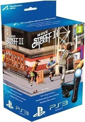 Sony PS3 Move with Street Cricket II(For PS3)