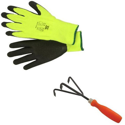 TrustBasket Composting accessories (Gloves,Garden Cultivator) Garden Tool Kit(2 Tools)
TrustBasket Composting accessories (Gloves,Garden Cultivator) Garden Tool Kit(2 Tools)