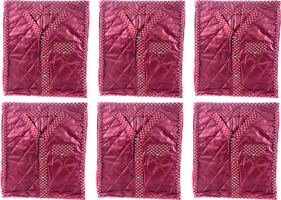 Annapurna Sales Designer 5 Inch Height Side Transparent Large Shirt/TShirt Cover - Set of 6 Pcs. Maroon00421(Maroon)
Annapurna Sales Designer 5 Inch Height Side Transparent Large Shirt/TShirt Cover - Set of 6 Pcs. Maroon00421(Maroon)