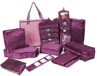 Addyz 11pcs marriage set Utility Vanity Box(Purple) 
Addyz 11pcs marriage set Utility Vanity Box(Purple)