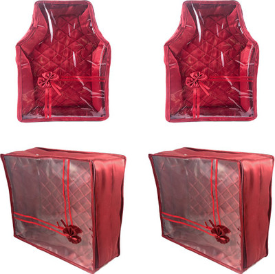 Annapurna Sales Designer 5 Inch Height Front Transparent Large Saree and Blouse Cover - Set of 4 Pcs. Maroon00363(Maroon)
Annapurna Sales Designer 5 Inch Height Front Transparent Large Saree and Blouse Cover - Set of 4 Pcs. Maroon00363(Maroon)