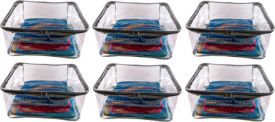 Annapurna Sales Designer 9 Inch Height Full Transparent Big Saree Covers - Set of 6 Pcs. Grey00465(Grey)
Annapurna Sales Designer 9 Inch Height Full Transparent Big Saree Covers - Set of 6 Pcs. Grey00465(Grey)