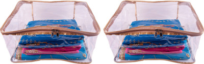 Annapurna Sales Designer 9 Inch Height Full Transparent Big Saree Covers - Set of 2 Pcs. Golden00456(Golden)
Annapurna Sales Designer 9 Inch Height Full Transparent Big Saree Covers - Set of 2 Pcs. Golden00456(Golden)
