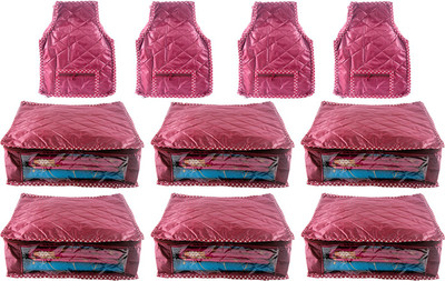 Annapurna Sales Designer 5 Inch Height Side Transparent Large Saree and Blouse Cover - Set of 10 Pcs. Maroon00431(Maroon)
Annapurna Sales Designer 5 Inch Height Side Transparent Large Saree and Blouse Cover - Set of 10 Pcs. Maroon00431(Maroon)