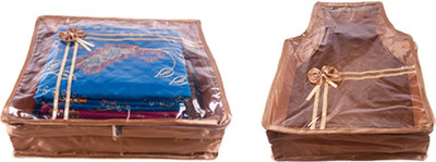 Annapurna Sales Designer 5 Inch Height Front Transparent Large Saree and Blouse Cover - Set of 2 Pcs. Golden00224(Golden)
Annapurna Sales Designer 5 Inch Height Front Transparent Large Saree and Blouse Cover - Set of 2 Pcs. Golden00224(Golden)