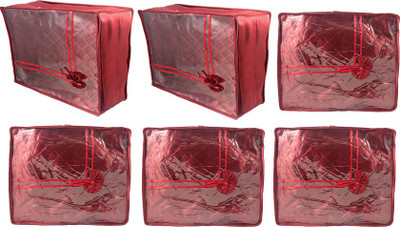 Annapurna Sales Designer Large and Small Saree Covers - Set of 6 Pcs. Maroon00128(Maroon)
Annapurna Sales Designer Large and Small Saree Covers - Set of 6 Pcs. Maroon00128(Maroon)