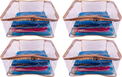 Annapurna Sales Designer 9 Inch Height Full Transparent Big Saree Covers - Set of 4 Pcs. Golden00458(Golden)
Annapurna Sales Designer 9 Inch Height Full Transparent Big Saree Covers - Set of 4 Pcs. Golden00458(Golden)
