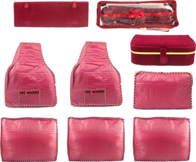 Annapurna Sales Designer Large Saree/Blouse Covers/Jewellery/Ring and Churi/Bangles Case - Set of 9 Pcs. Maroon00122(Maroon)
Annapurna Sales Designer Large Saree/Blouse Covers/Jewellery/Ring and Churi/Bangles Case - Set of 9 Pcs. Maroon00122(Maroon)