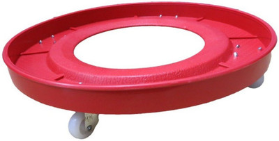 Ebigshopping Karishma Gas Cylinder Trolley(Red)