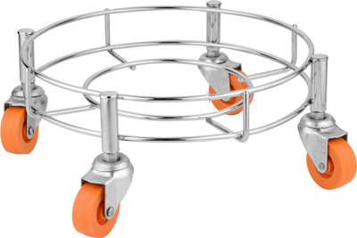 Microcops Premium Gas Cylinder Trolley(Silver)
