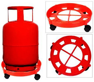 AutoStark Gas Cylinder Trolley(Red)