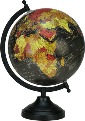 Globeskart Designer Black Multicolour Red Desk and Table Top Political World Globe(Medium Black)
Globeskart Designer Black Multicolour Red Desk and Table Top Political World Globe(Medium Black)