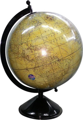 Globes gr4 Desk & Table Top Physical World Globe(Large Brown)