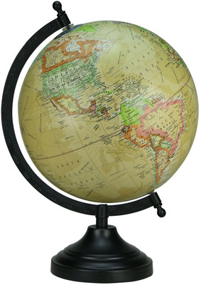 Globeskart Designer Crayon Multicolour Desk & Table Top Political World Globe(Medium Mustard)
Globeskart Designer Crayon Multicolour Desk & Table Top Political World Globe(Medium Mustard)