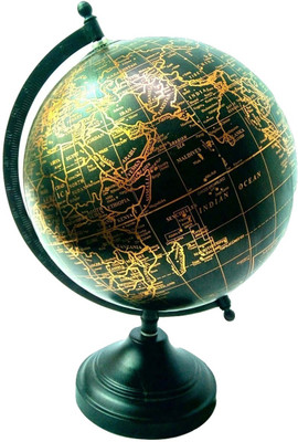 MH Black Ocean Black Base Desk & Table Top Political World Globe(Medium Black)
MH Black Ocean Black Base Desk & Table Top Political World Globe(Medium Black)