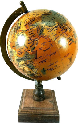 MH Yellow Ocean Wooden Base Desk & Table Top Political World Globe(Medium Yellow)
MH Yellow Ocean Wooden Base Desk & Table Top Political World Globe(Medium Yellow)