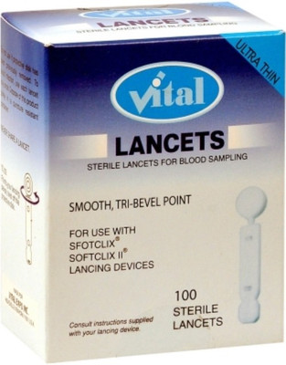 Decent Healthcare Lancet Glucometer(White)
